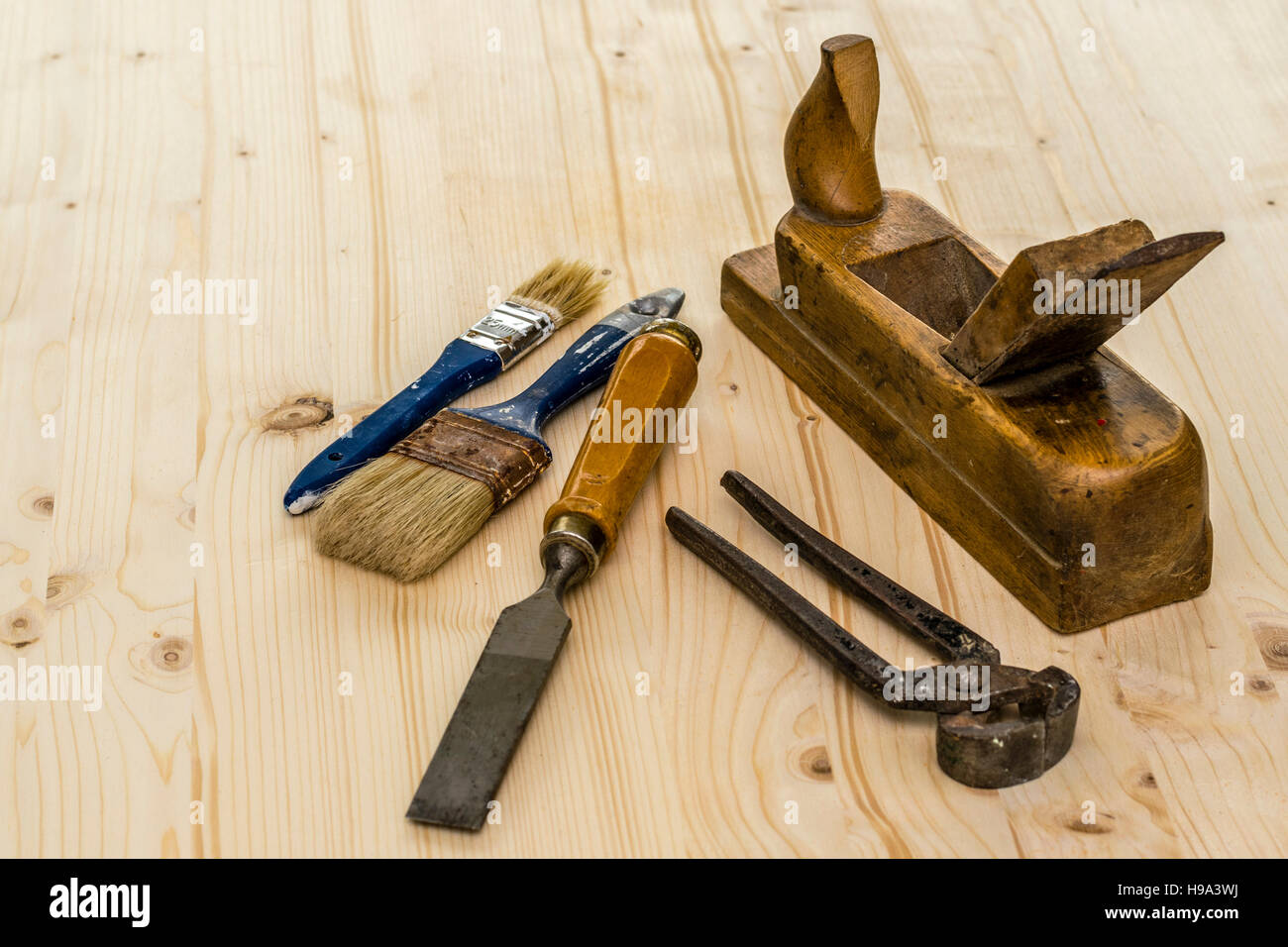 Vintage Instrumente Stockfoto