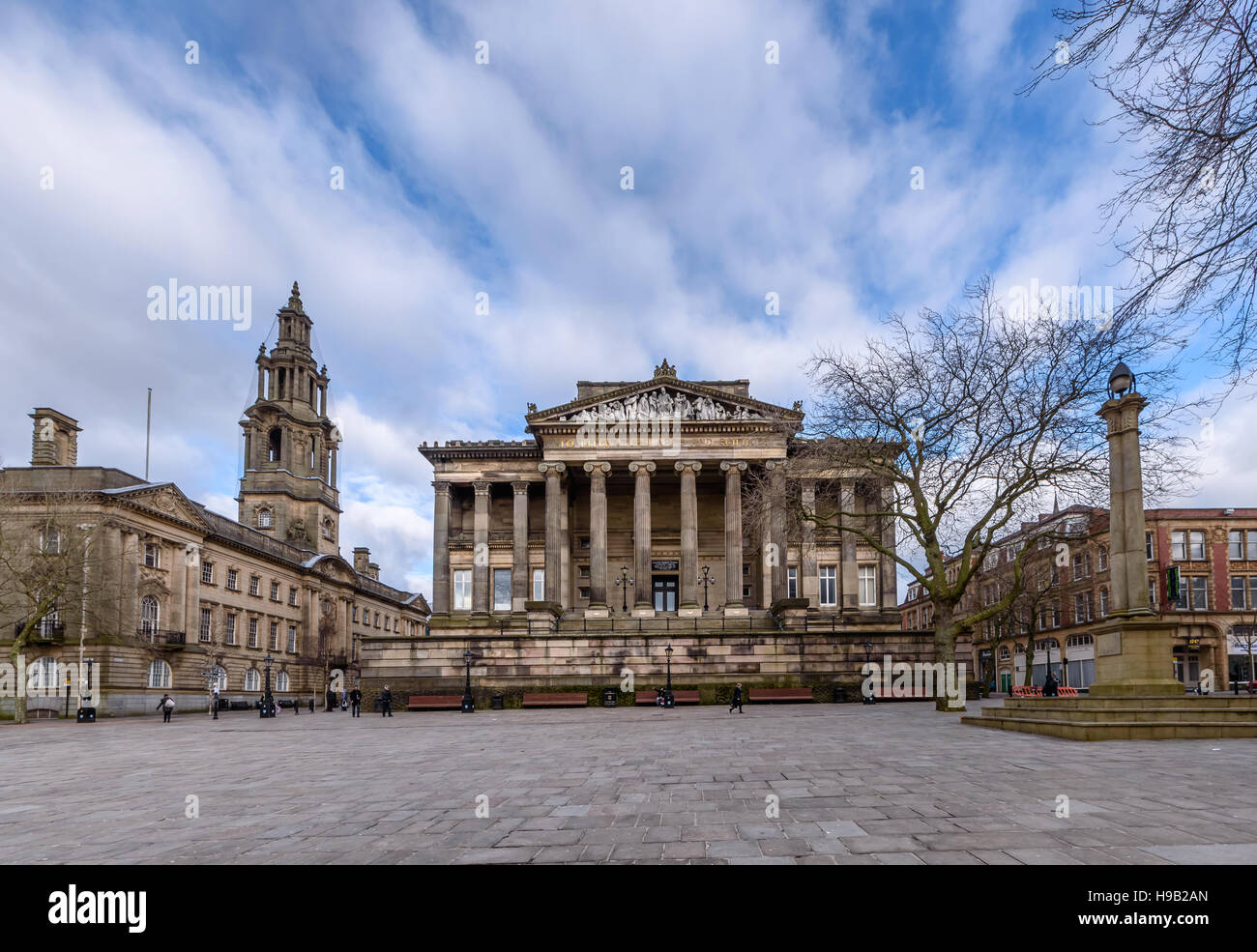 Die Stadt von Preston ist eine Stadt und non-Metropolitan District in Lancashire, England. Stockfoto