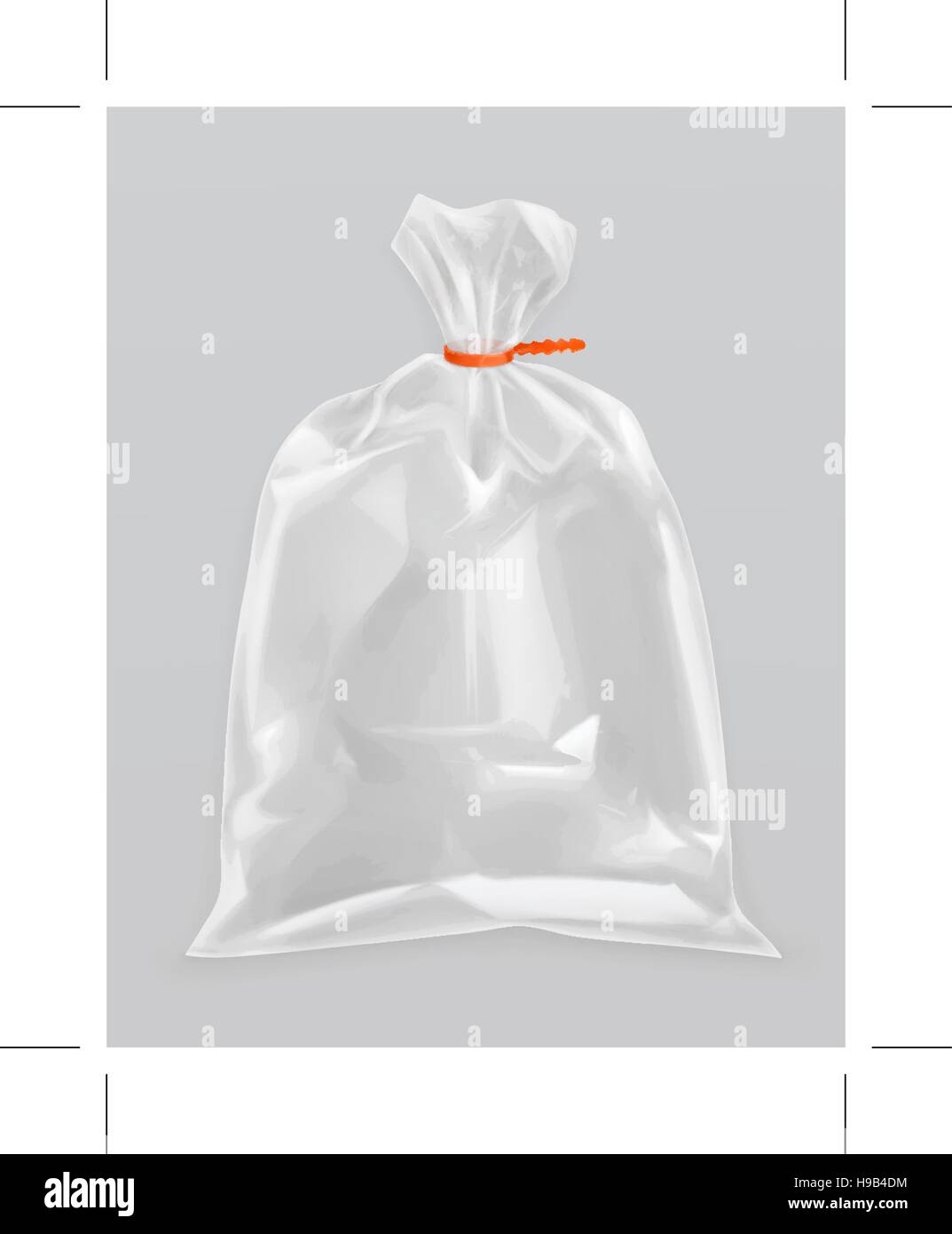 Hintergrund der Kunststofffolie. Modell eines Zellophan-Beutels, schwarze  Polyethylenfolie für Verpackung und Verpackung. Dehnbares pvc-Band, Packung  oder Beutel mit Falten, Vektorrealistische Illustration Stock-Vektorgrafik  - Alamy