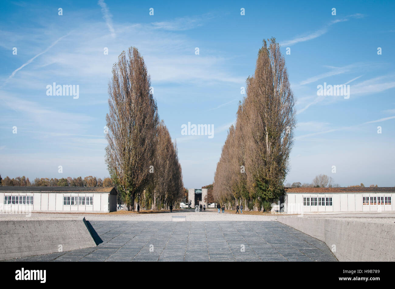 KZ Dachau Stockfoto