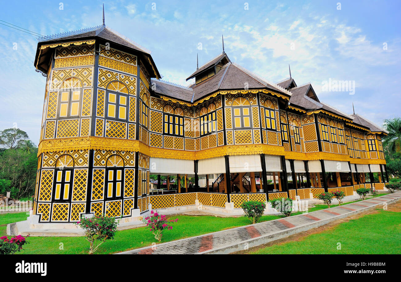Kuala Kangsar Royal Museum in Kuala Kangsar, Perak, Malaysia. Stockfoto