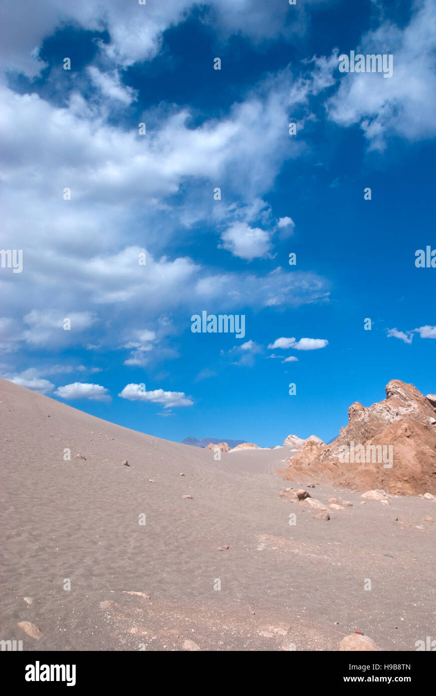 Valle De La Luna, Tal des Mondes, Atacama-Wüste, Chile, Soth Amerika Stockfoto