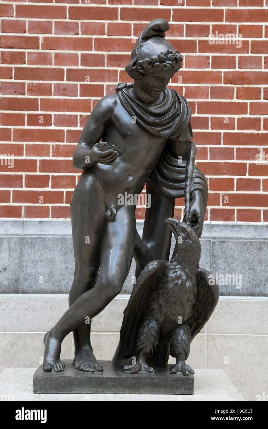 Hauptfigur Ganymede und der Adler von Francesco Righetti 17491819 Rom