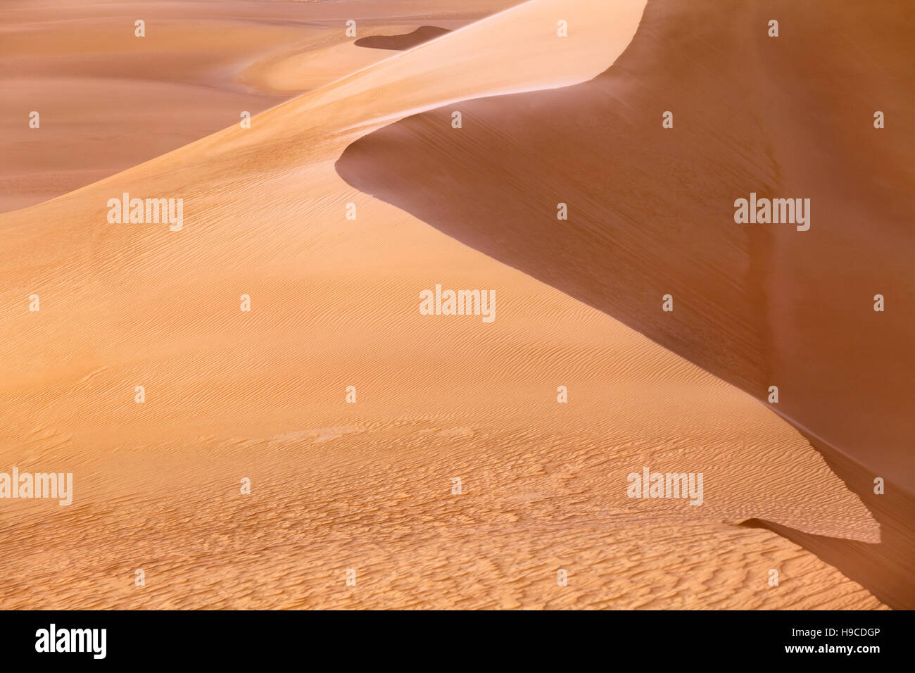 Sahara-Sand-Dünen in Ägypten, Afrika Stockfoto