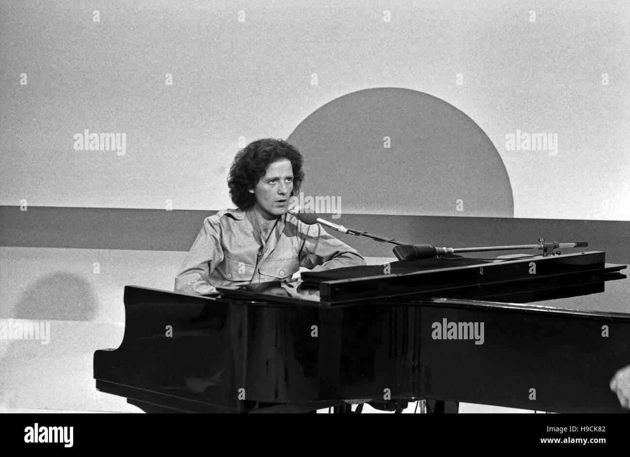 Der Irische Sänger Und Songschreiber Gilbert O'Sullivan, 1970er Jahre Deutschland. Irische Sängerin und Songwriterin Gilbert O'Sullivan, Deutschland der 1970er Jahre. Stockfoto