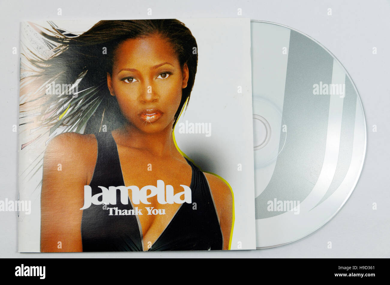 Jamelia "Thank You"-Album, CD-Rom. Stockfoto