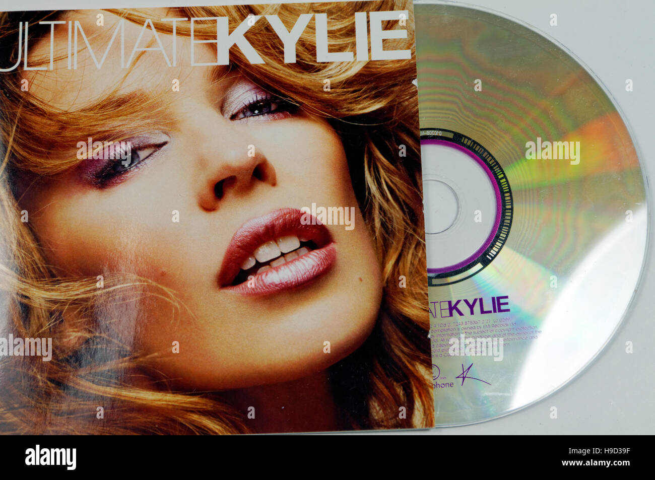 Kylie Minogue Ultimate Album, CD. Stockfoto