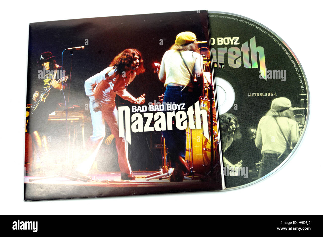 Schlecht schlecht Booyz Album von Nazareth. Stockfoto