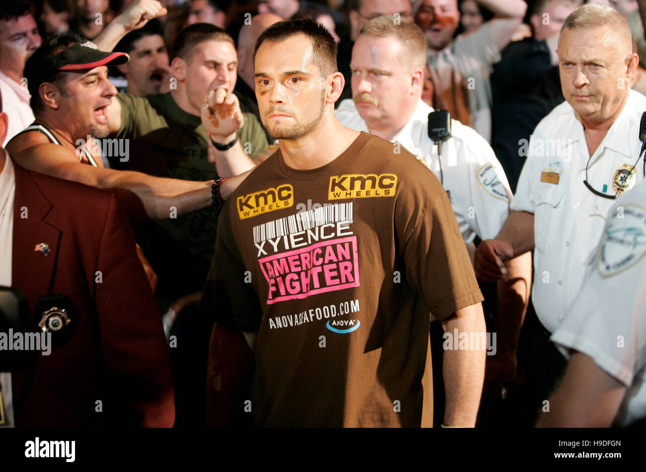 Rich Franklin bei der Ultimate Fighting Championships (UFC) 64 im Mandalay Bay Events Center in Las Vegas, Nevada auf Samstag, 14. Oktober 2006. Bildnachweis: Francis Specker Stockfoto