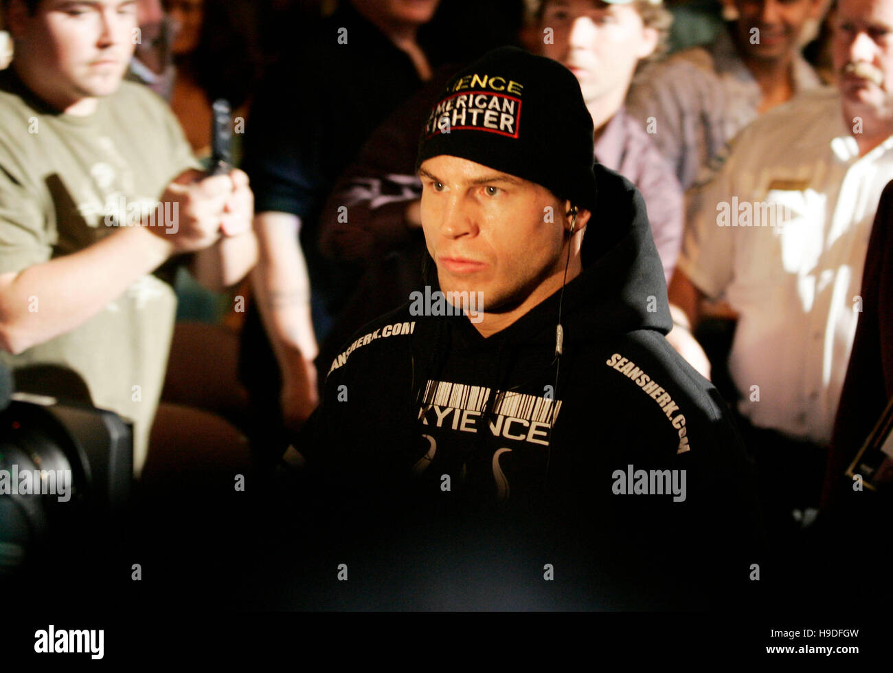 Sean Sherk bei der Ultimate Fighting Championships (UFC) 64 im Mandalay Bay Events Center in Las Vegas, Nevada auf Samstag, 14. Oktober 2006. Bildnachweis: Francis Specker Stockfoto