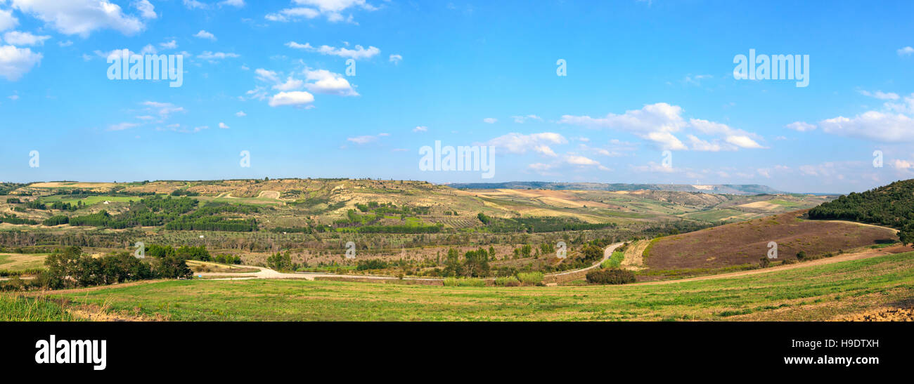 Typische Landschaft der Basilicata Stockfoto