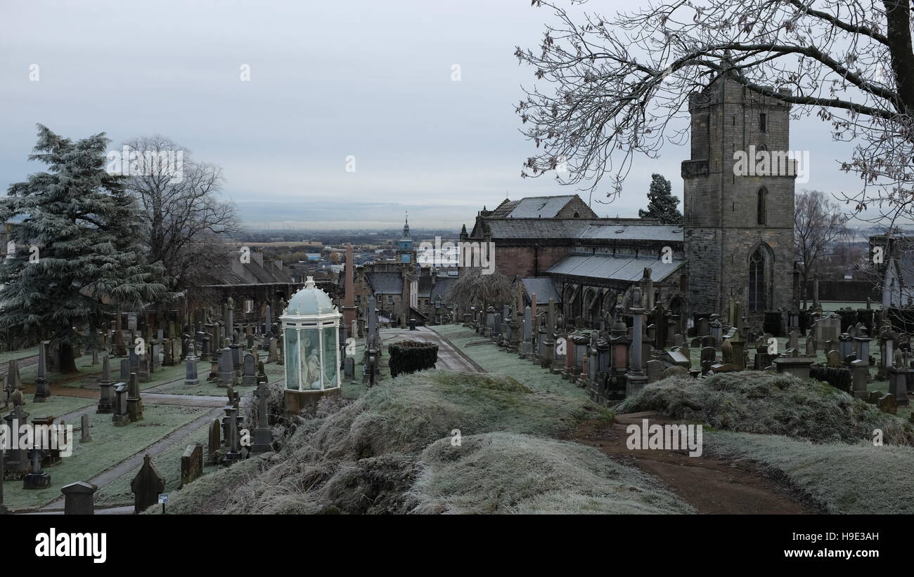 Stirling alter Friedhof, Schottland Stockfoto