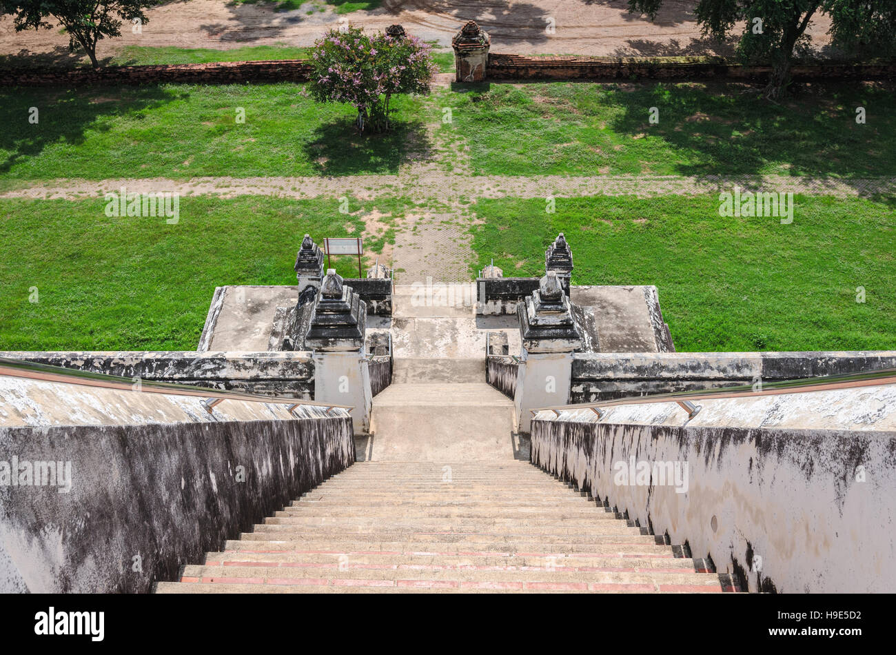 Ayutthaya (Thailand) Wat Phu Khao Thong Stockfoto