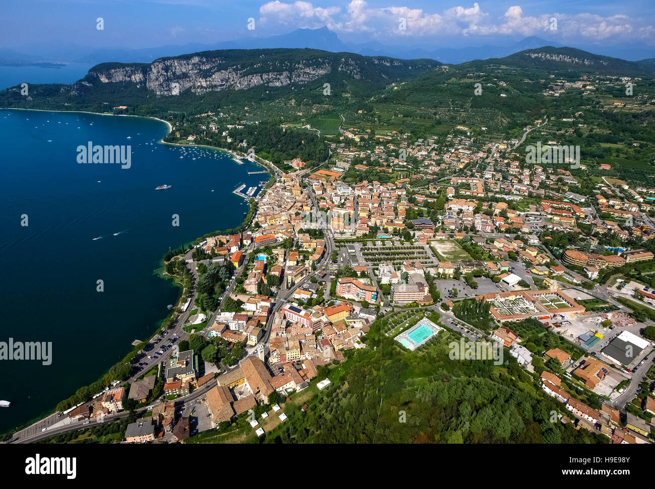 Antenneanzeigen, Gardasee, Lago di Garda, Gardasee, Norditalien