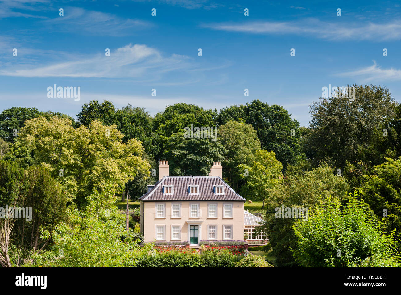 Ein hübsches Landhaus in Fressingfield, Suffolk, England, Großbritannien, Uk Stockfoto