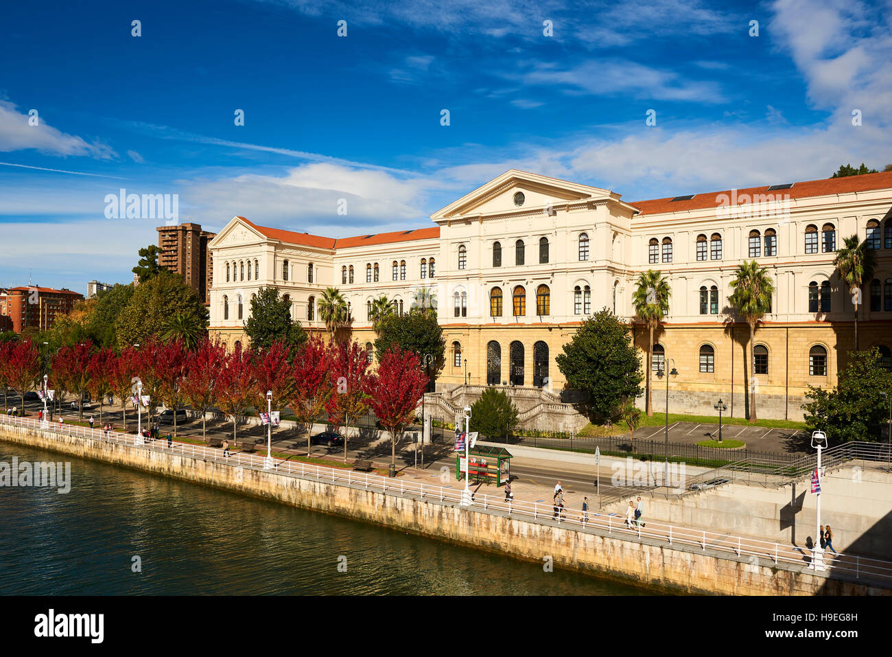 Universität Deusto, Bilbao, Vizcaya, Baskenland, Euskadi, Euskal Herria, Spanien, Europa Stockfoto