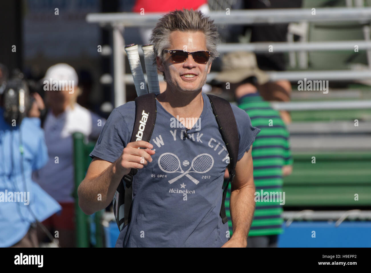 Timothy Olyphant am 26. November 2016 bei Chris Evert pro-Promi Tennis Classic im Delray Beach Tennis Center in Delray Beach, Florida Stockfoto