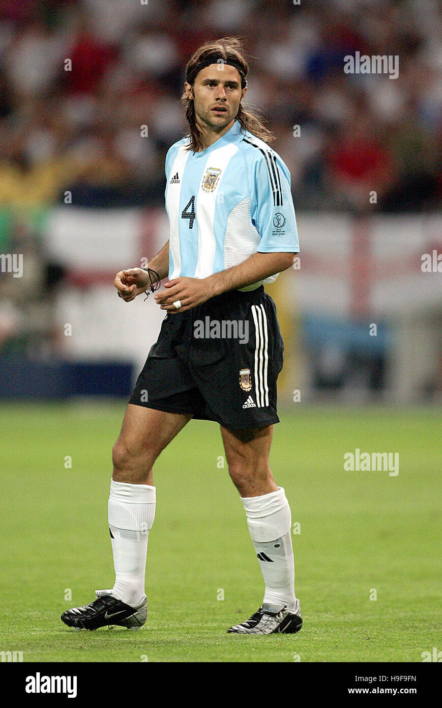 Mauricio Pochettino Argentinien Paris Saint Germain Sapporo Dome Sapporo Japan 7 Juni 2002 Stockfotografie Alamy