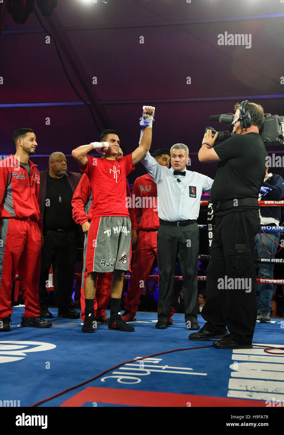 Las Vegas, Nevada 18. November 2016 - Randy "El Matador" Moreno Vs Daniel Perales an der "Ko-Nacht in D" Stockfoto