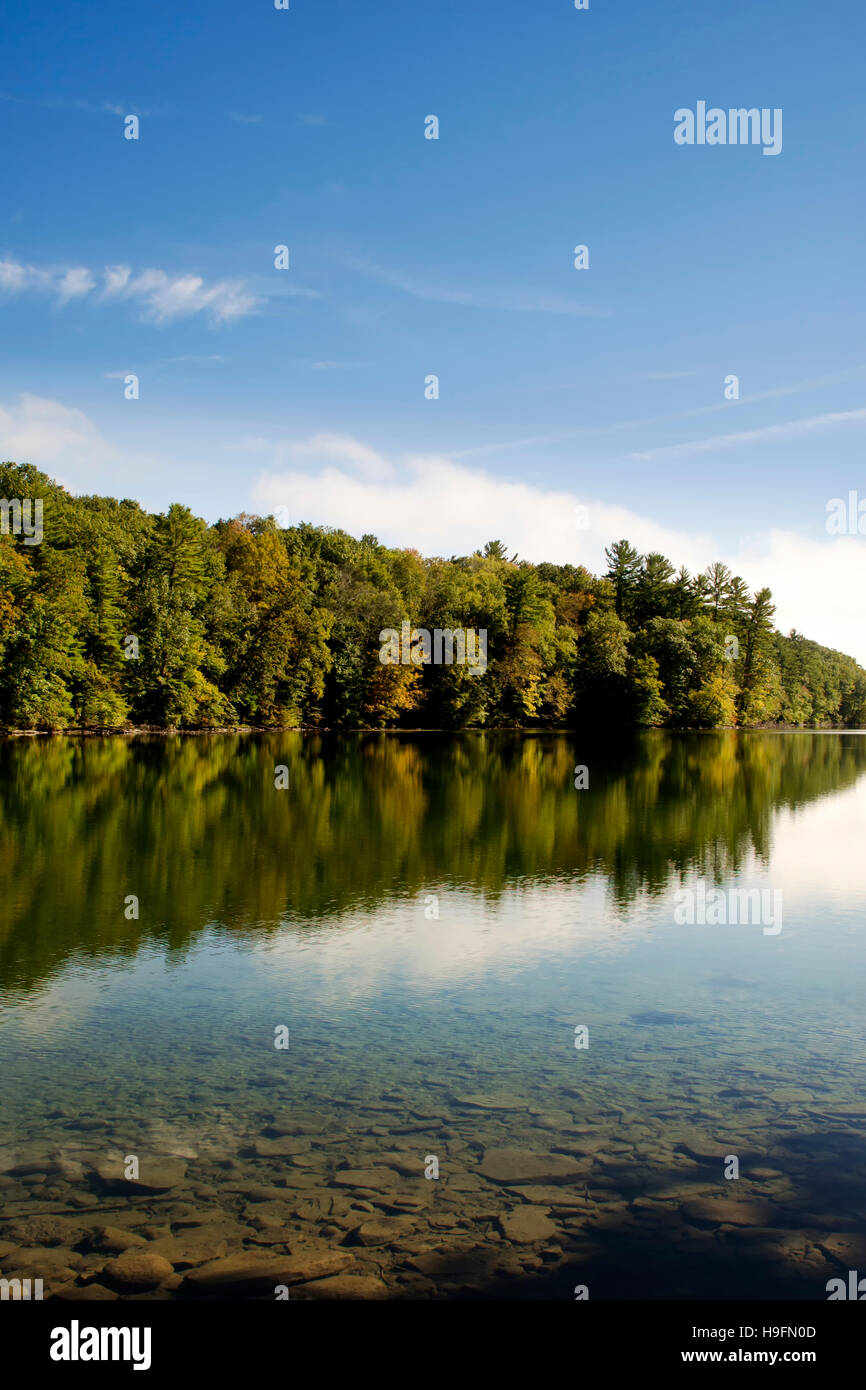 Im Chanango Valley State Park in Chenango Forks Broome County Southern Tier Region im Bundesstaat New York, USA. Stockfoto