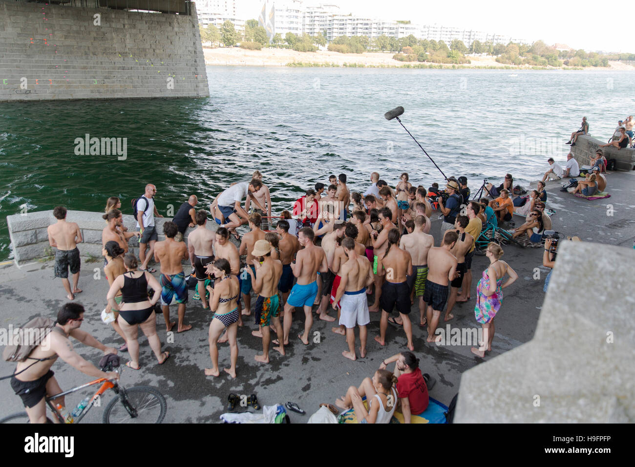 Urban Climbing Stockfoto