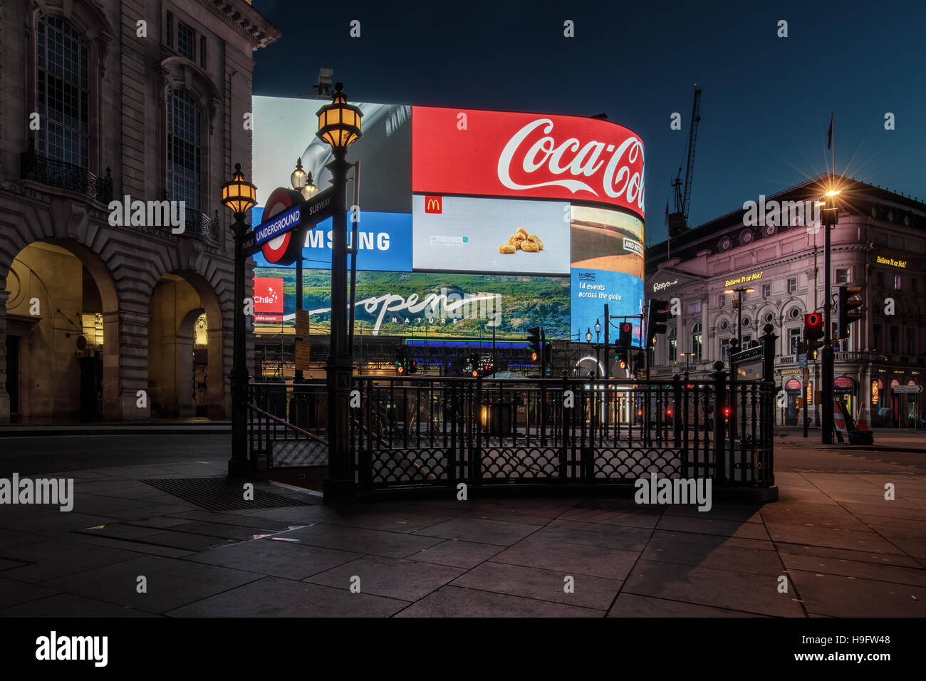 Piccadilly Circus Stockfoto