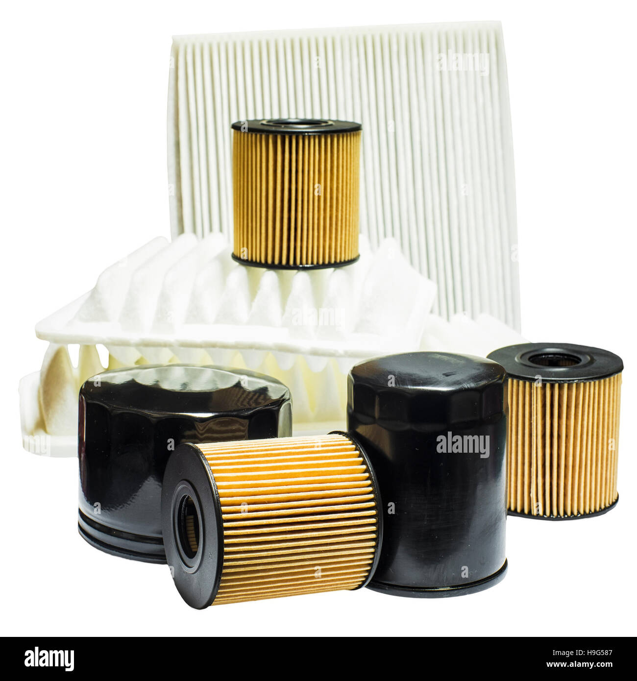 Filter für Pkw Stockfoto