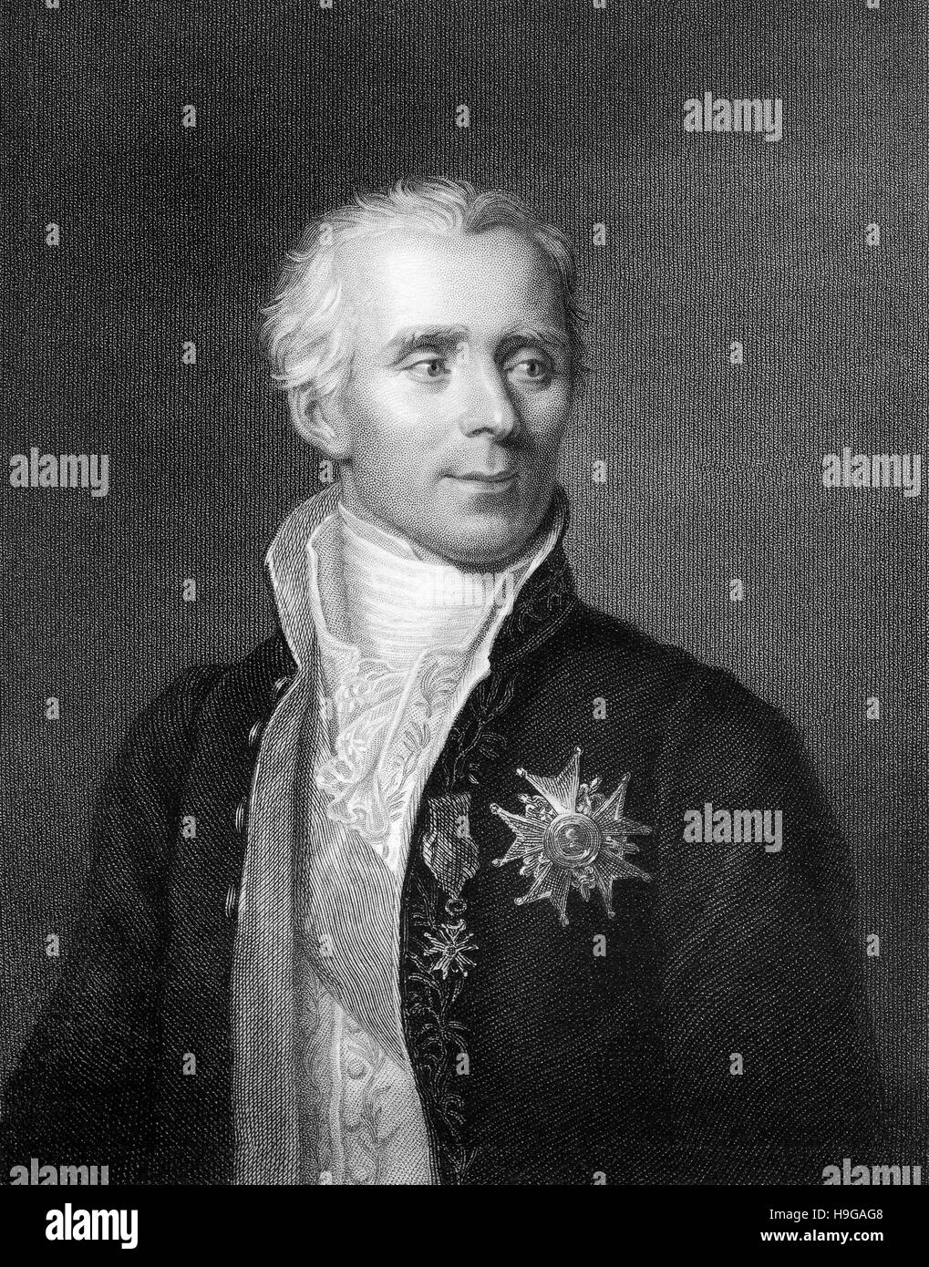 Pierre-Simon, Marquis de Laplace, 1749-1827, ein französischer Gelehrter Stockfoto