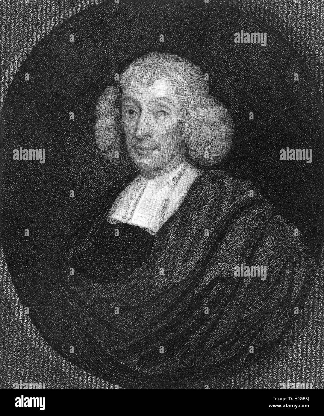 John Ray oder Wray, Johannes Raius, 1627-1705, ein englischer Naturforscher Stockfoto