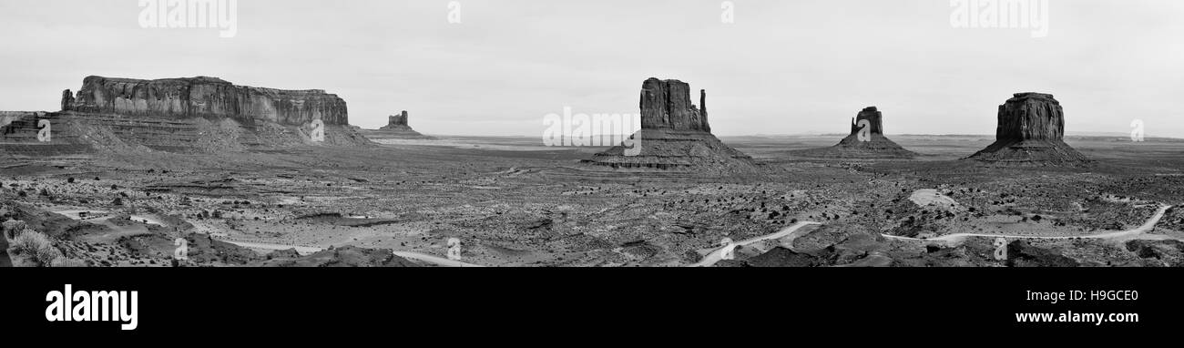 Monument Valley Park Stockfoto