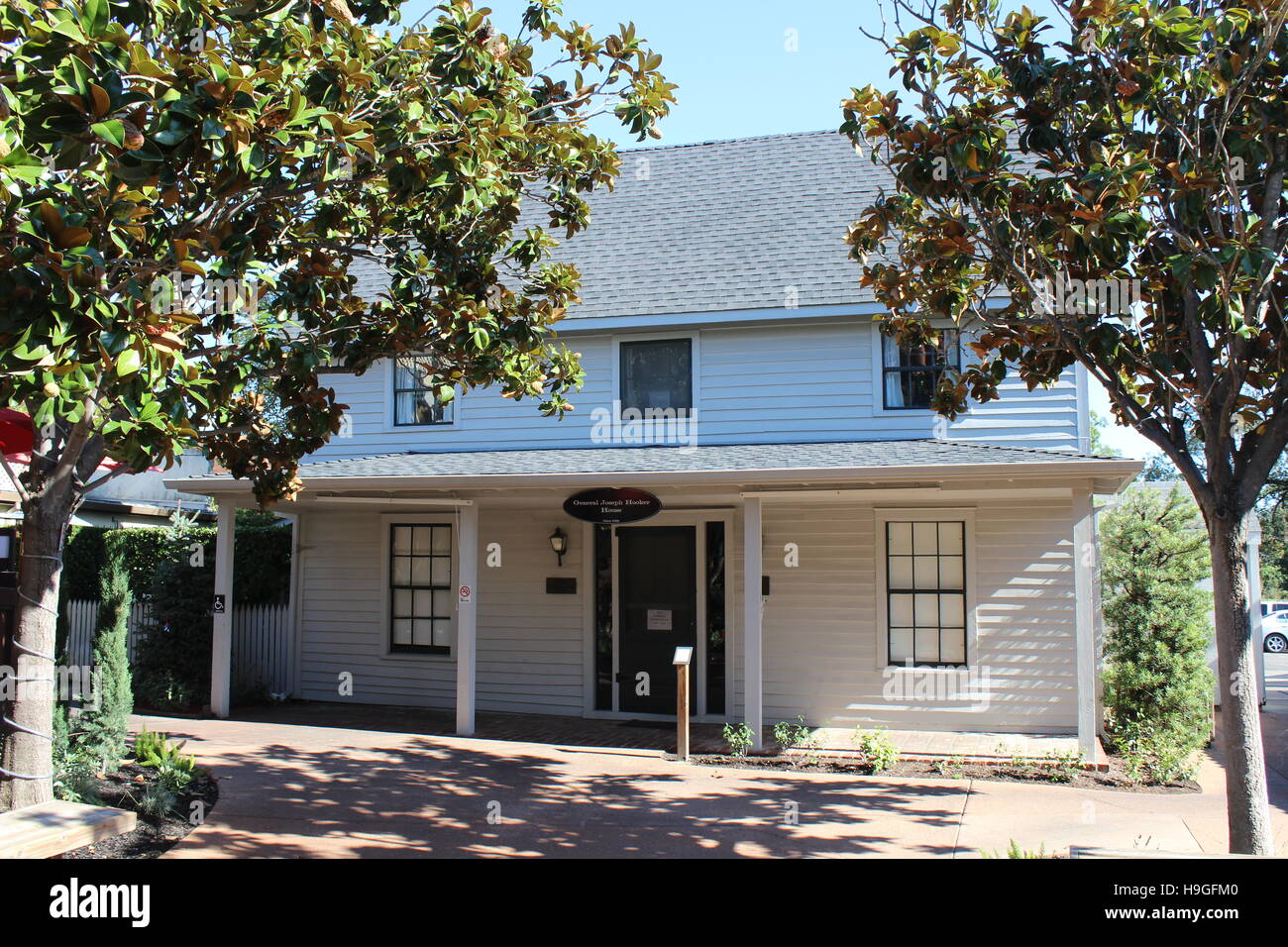 General Joseph Hooker House, Sonoma, Kalifornien Stockfoto