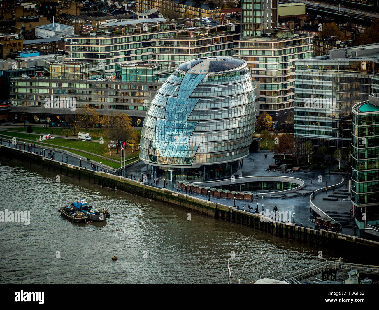 Rathaus, London, UK. Stockfoto