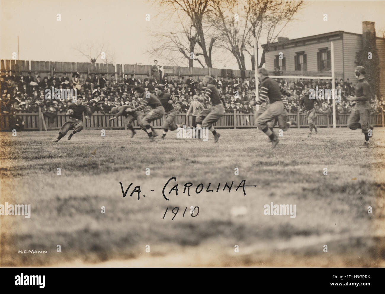 University of Virginia v. Carolina Spiel, 1910 Stockfoto