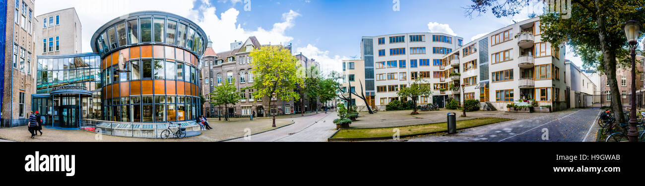 Panorama des Universitätsklinikums am Binnengasthuis Campus, Universität Amsterdam Stockfoto