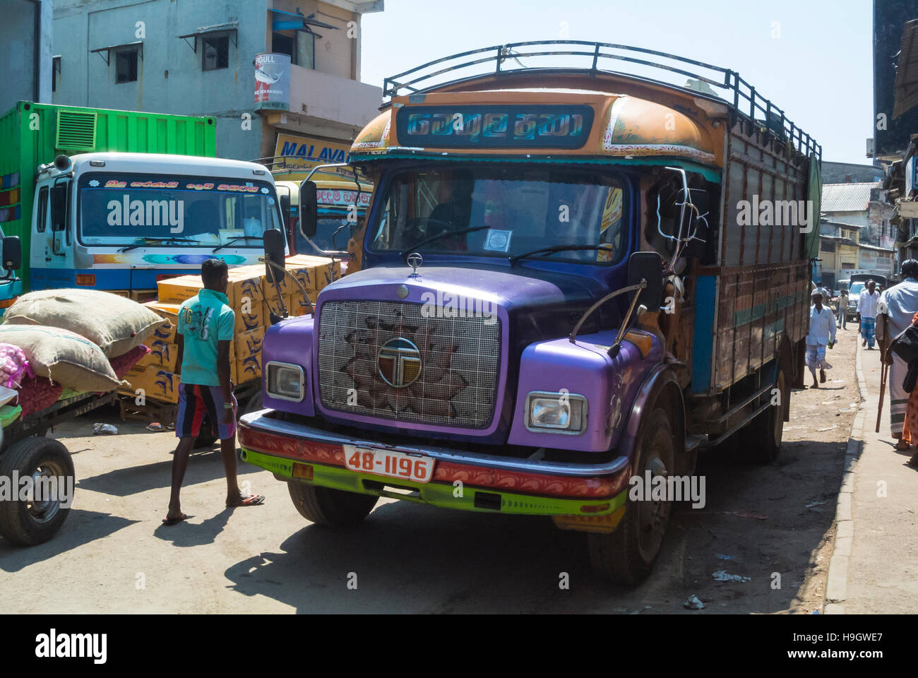 Pettah Market Colombo Sri Lanka Stockfoto