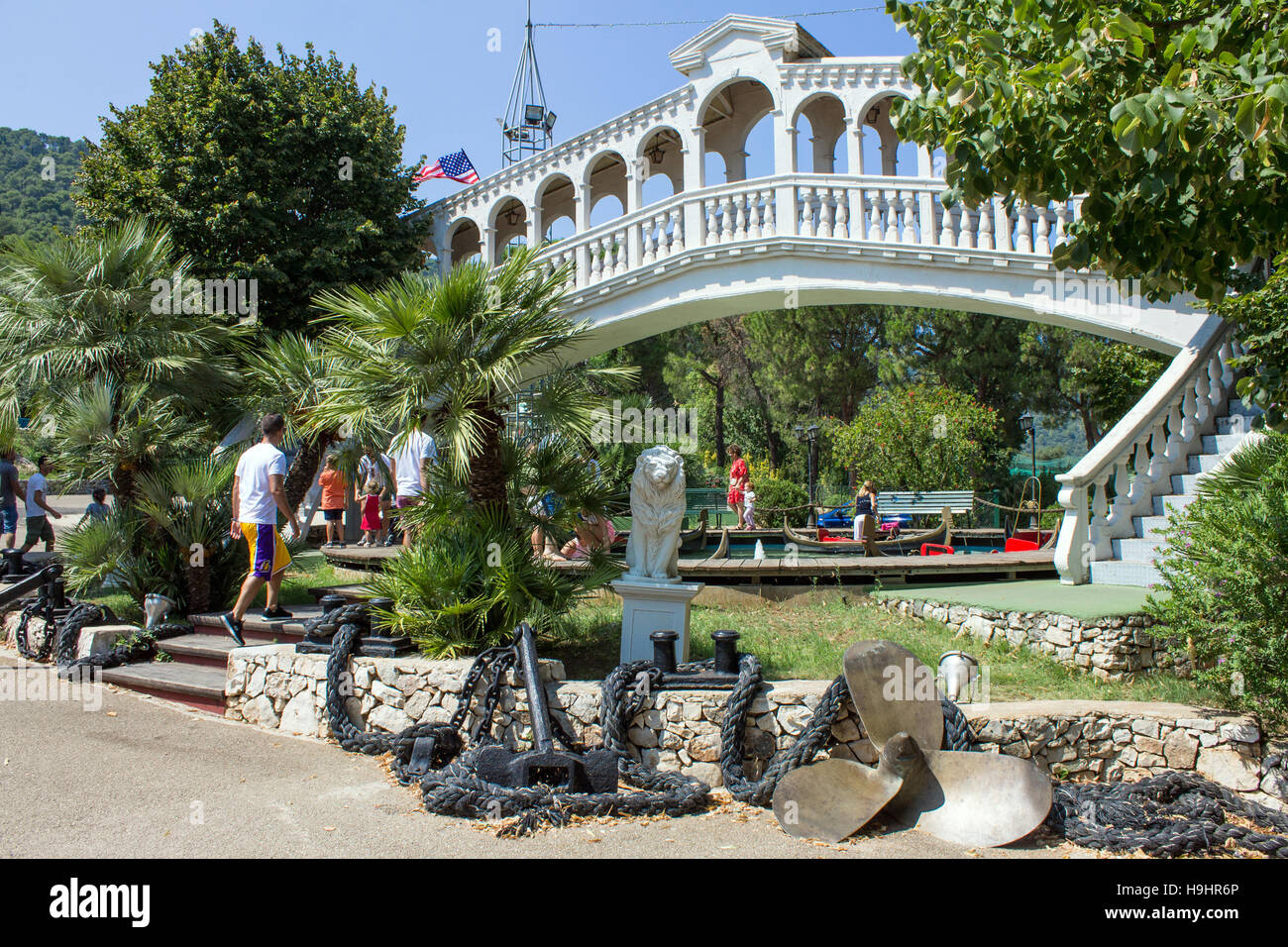 Italien, Apulien, Fasano, Zoo Safari Fasanolandia Stockfoto