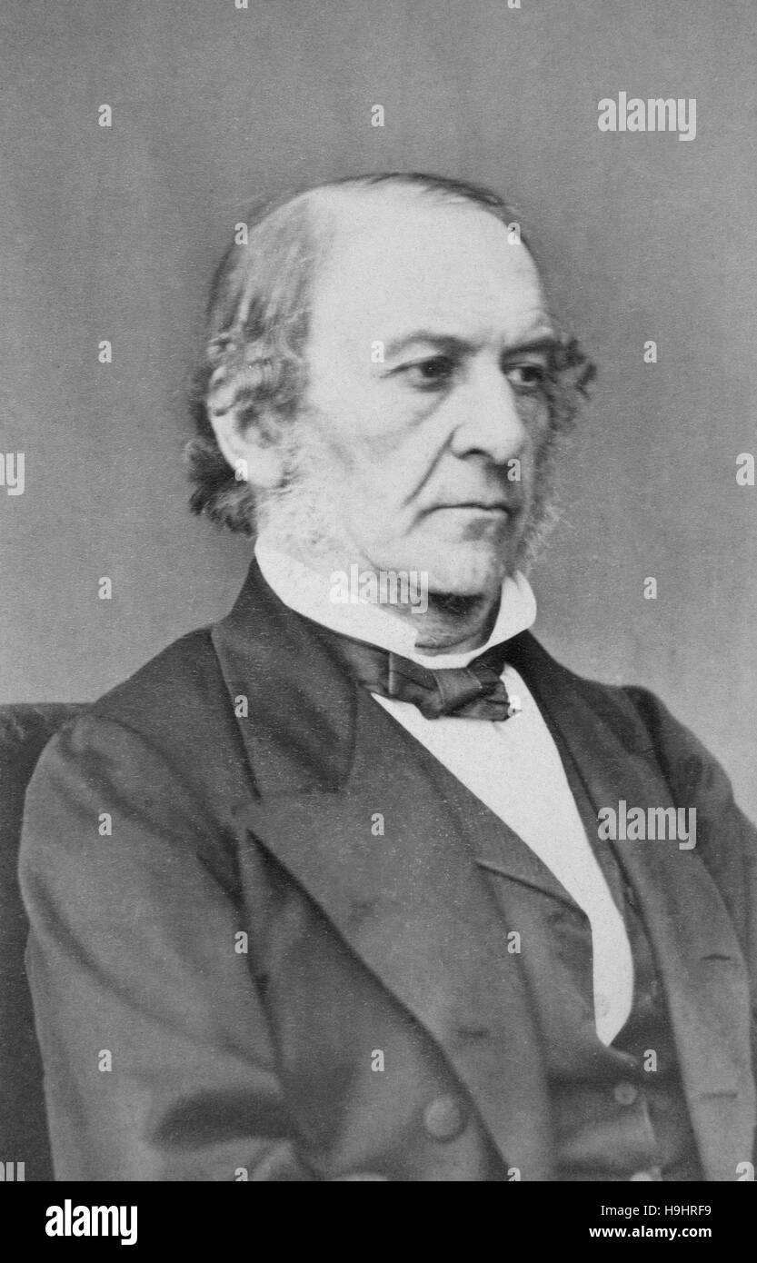 Fotografie, Portrait des Premierministers William Ewart Gladstone Stockfoto