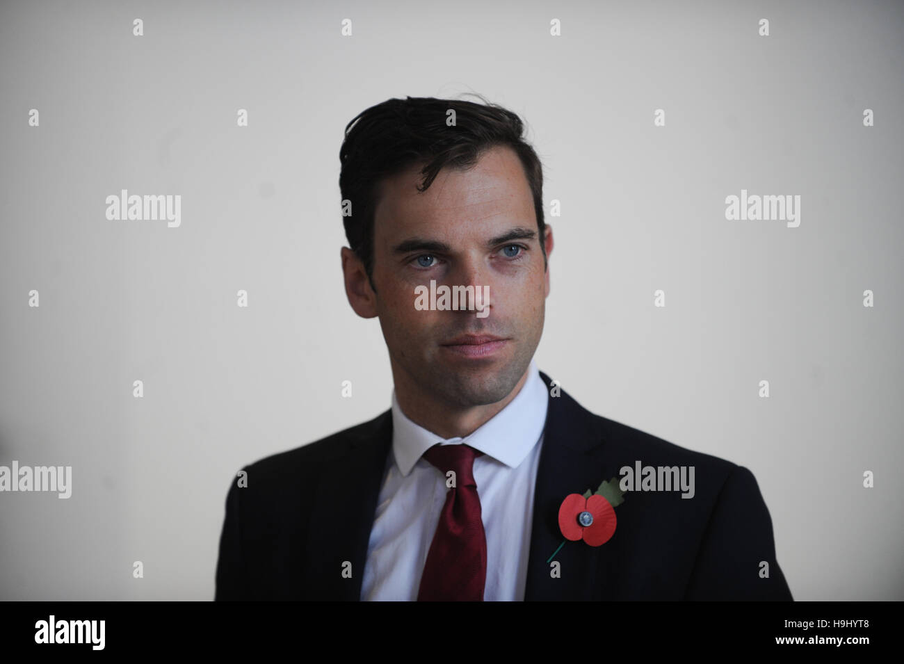 Ken Skates walisische Minister für Kultur, Tourismus und Sport. Stockfoto