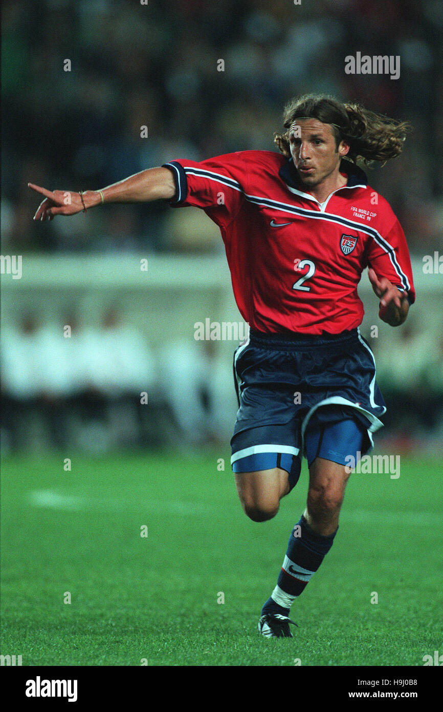 FRANKIE HEJDUK USA & TAMPA BAY MUTINY 22. Juni 1998 Stockfoto