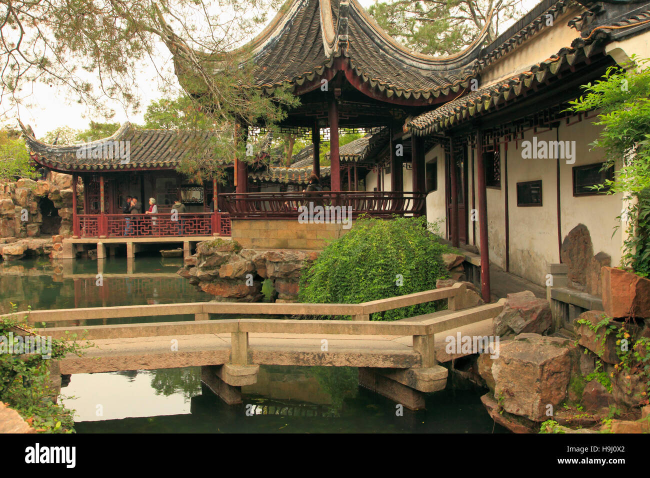 China, Provinz Jiangsu, Suzhou, Meister der Nets Garden, Stockfoto