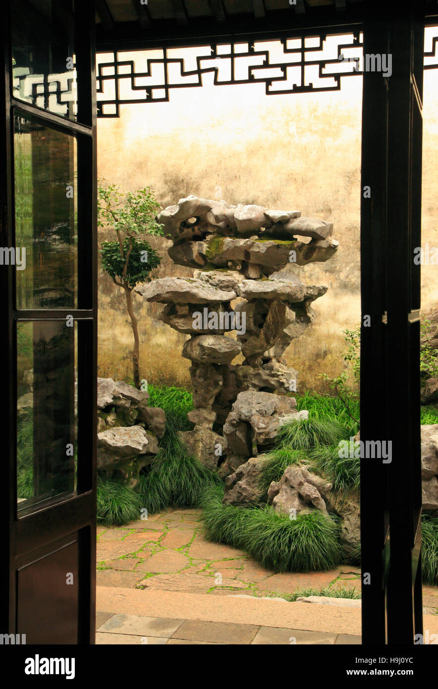 China, Provinz Jiangsu, Suzhou, Meister der Nets Garden, Stockfoto