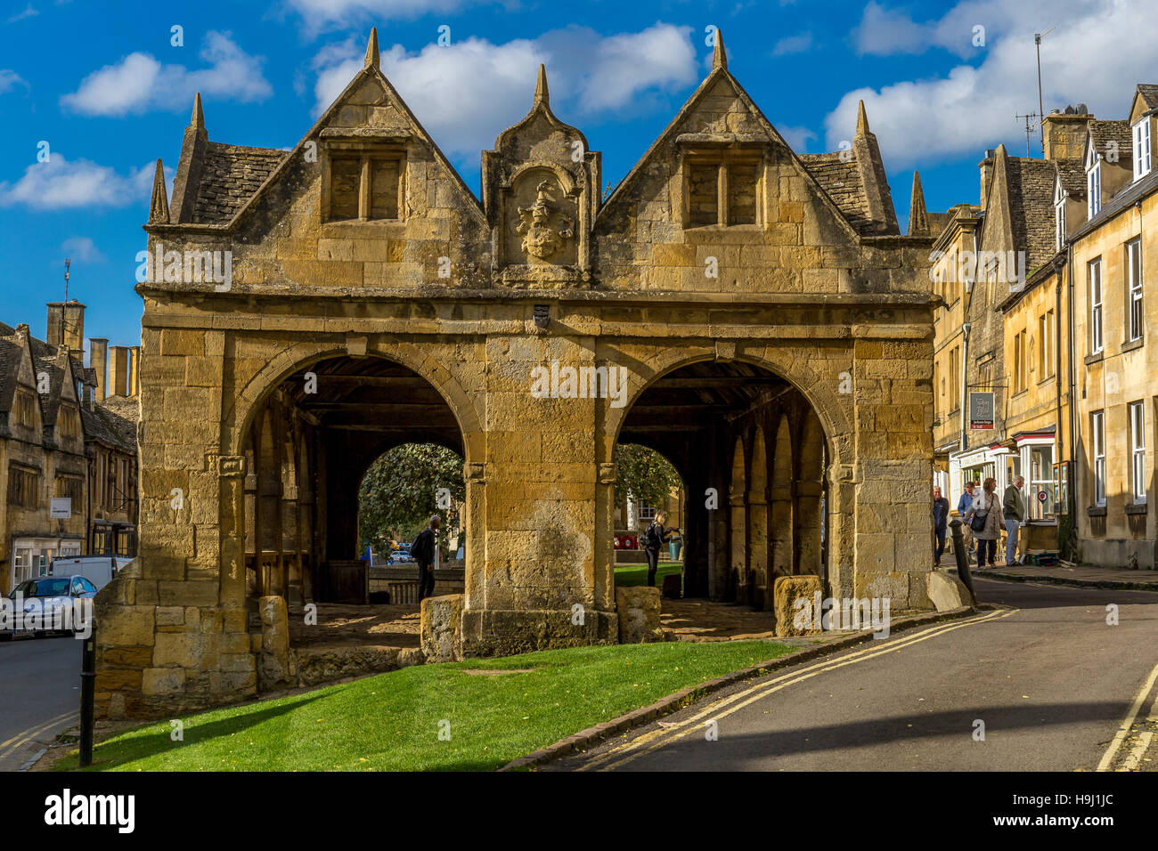 Der alte Markt-Haus in Chipping Campden Stockfoto