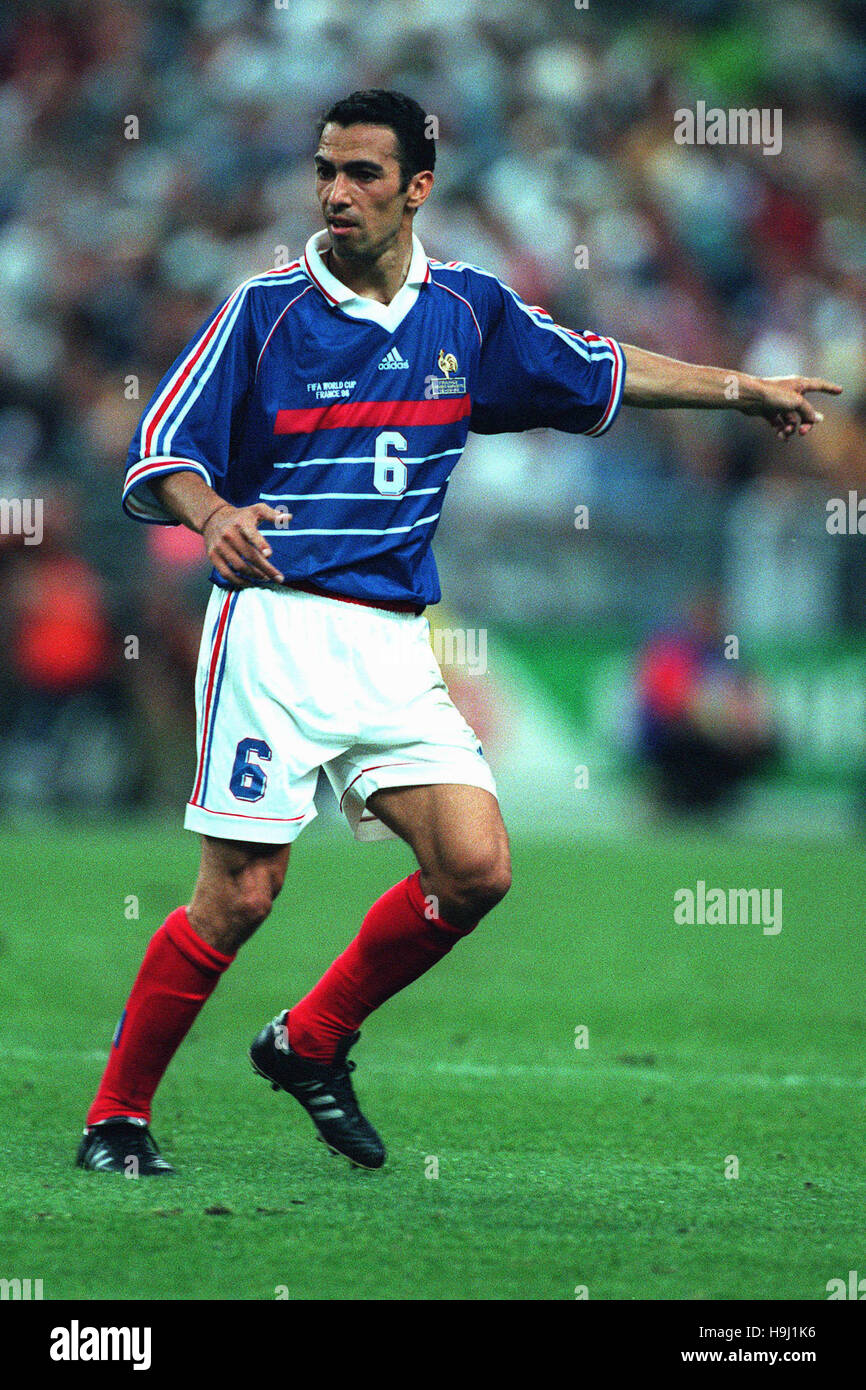 YOURI DJORKAEFF Frankreich & INTER Mailand FC 30. Juni 1998 Stockfoto YOURI DJORKAEFF Frankreich & INTER Mailand FC 30. Juni 1998 Stockfoto