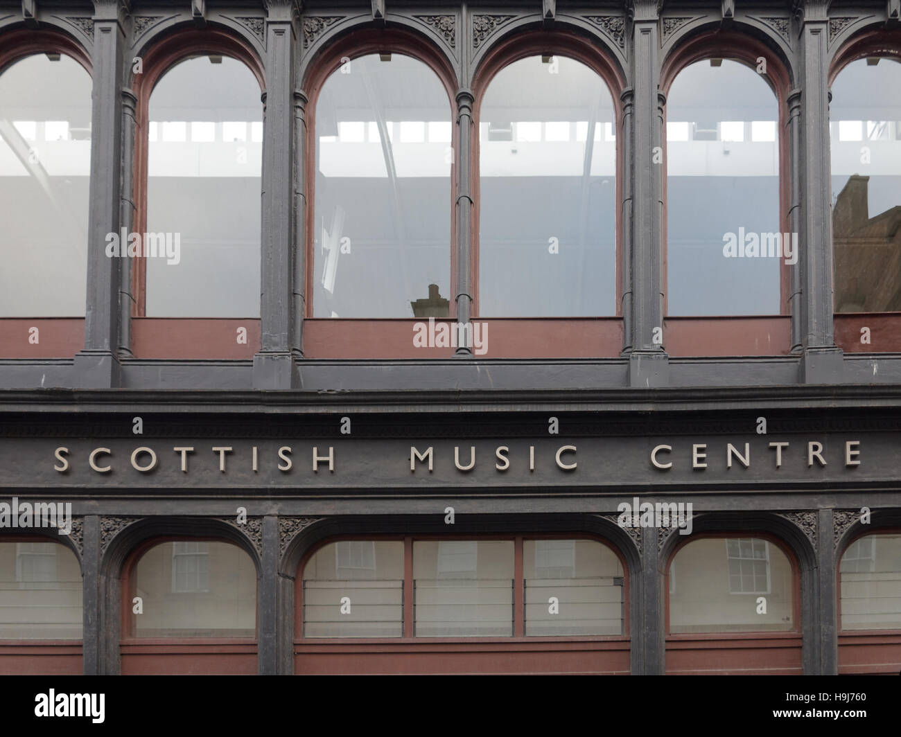 Schottische Musik Zentrum Candleriggs Glasgow Stockfoto