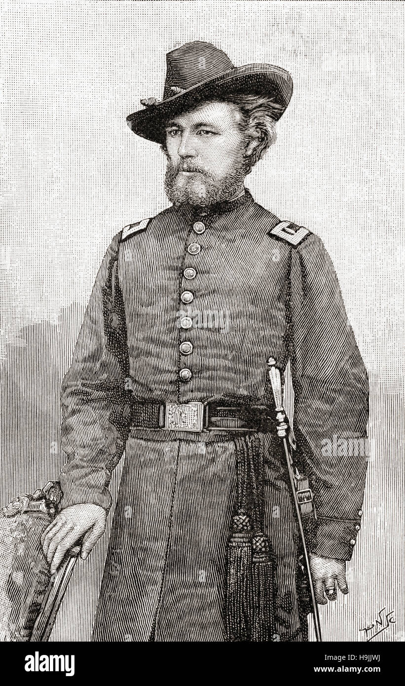 Sir Charles Wyndham, 1837 bis 1919.  Englischer Schauspieler-Manager und freiwilligen Brigade Chirurg für die Anschluß-Armee während des amerikanischen Bürgerkriegs. Mit 22 Jahren hier gesehen. Stockfoto