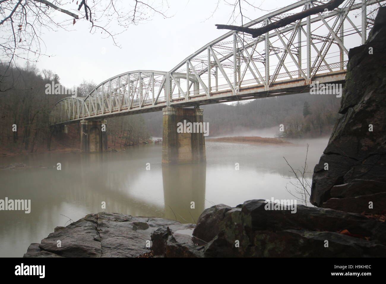 Warren Straßenbrücke, Baltimore County, Maryland Stockfoto