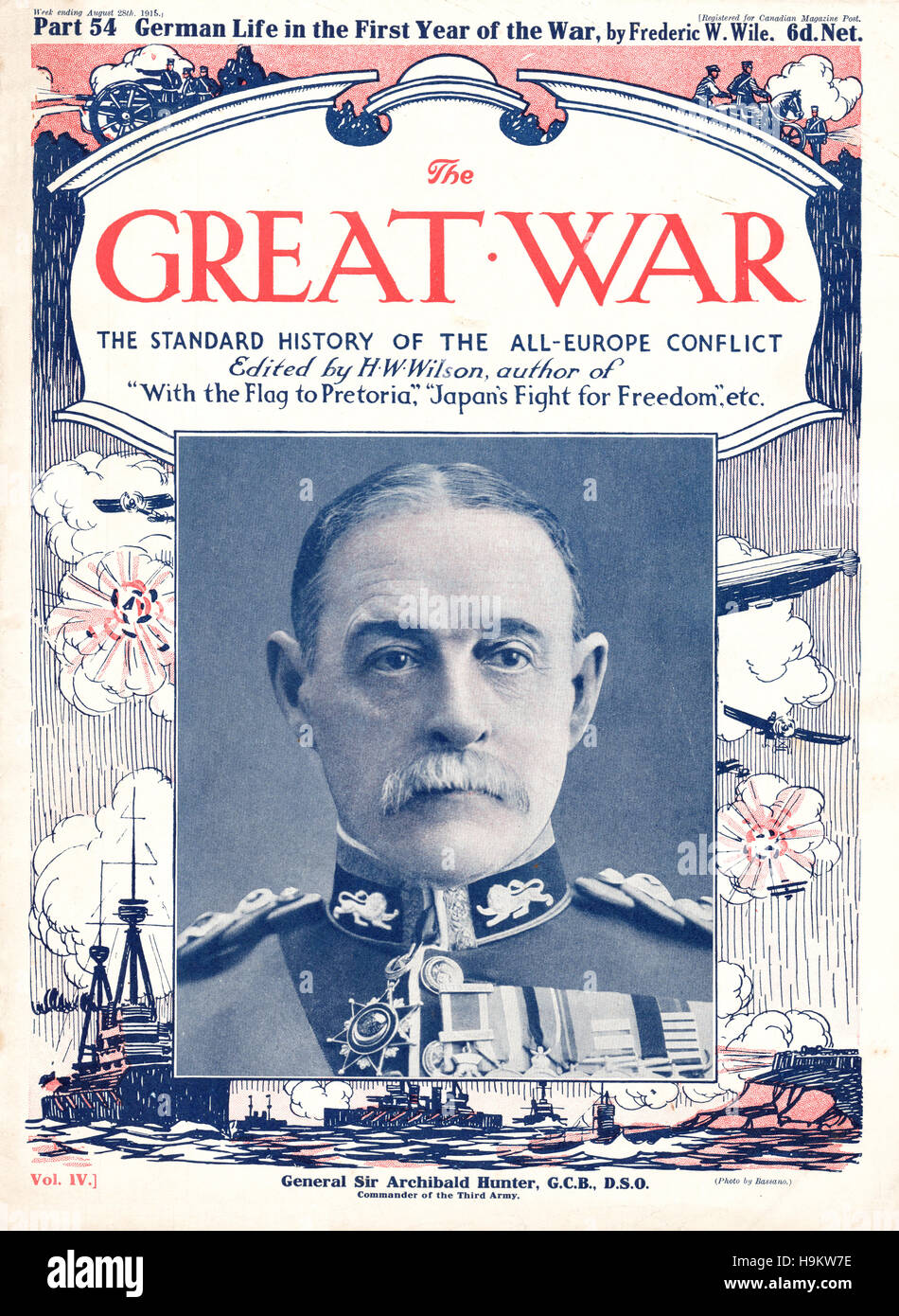 Der Große Krieg 1915 Vorderseite Stockfoto