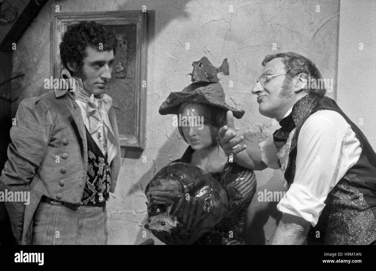 Dr. Katzenbergers Badereise, Fernsehfilm, Deutschland 1978, Regie: Gerd Winkler, Monia: Jörg Pleva ("Links"), Alwin Michael Rueffer Stockfoto