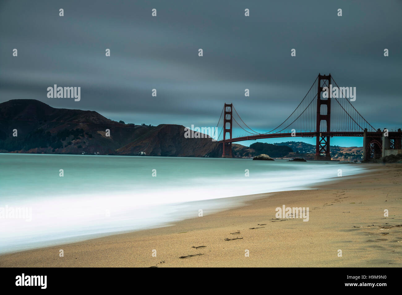 Golden Gate Bridge in San Francisco Stockfoto