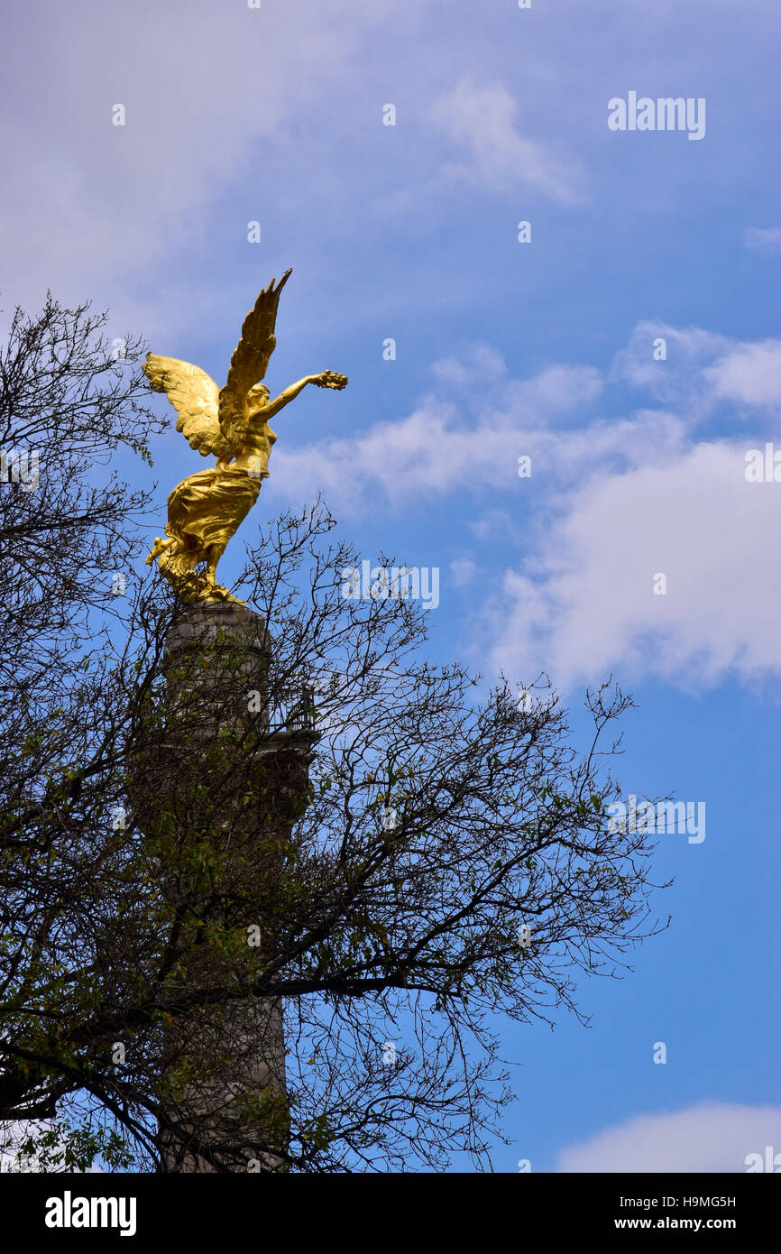 Der Engel der Unabhängigkeit Statue in Mexiko City, Mexiko Stockfoto